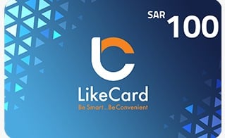 LikeCard Saudi store 100 SAR