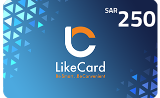 LikeCard Saudi store 250 SAR