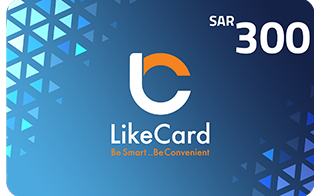 LikeCard Saudi store 300 SAR