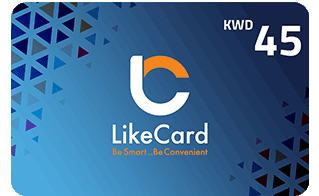 LikeCard Gift Card 45 KWD (Kuwait Account)