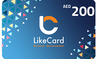 LikeCard Emirates store 200 AED
