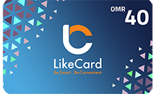 LikeCard Gift Card 40 OMR (Oman Account)