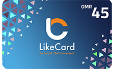 LikeCard Gift Card 45 OMR (Oman Account)