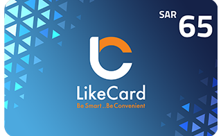 LikeCard Saudi store 65 SAR