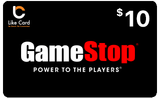 Game Stop Card 10 USD