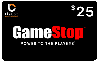 Game Stop Card 25 USD