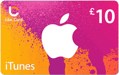 Apple & iTunes 10 GBP-British 