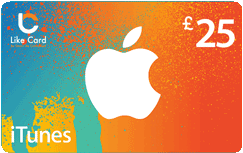 Apple & iTunes 25 GBP-British 