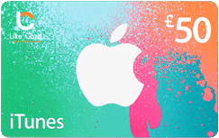 Apple & iTunes 50 GBP-British 