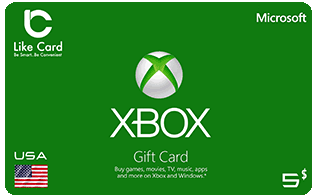 Xbox Card 5$ USA