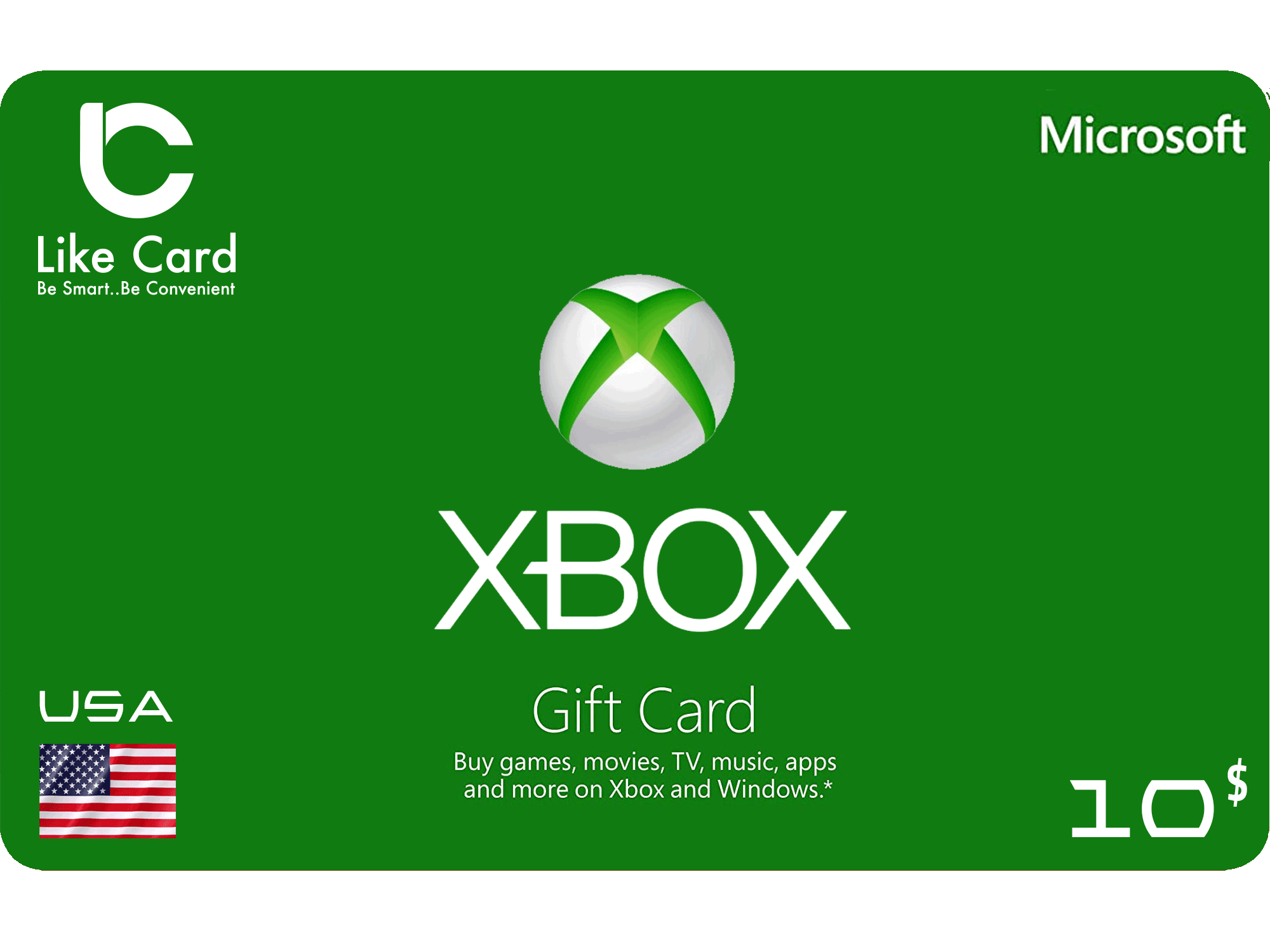 Xbox Card 10$ USA