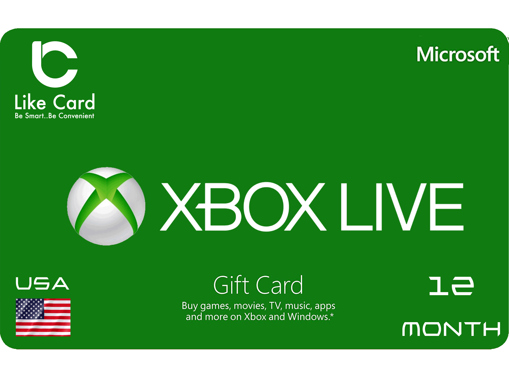 Xbox Live 12 Month USA