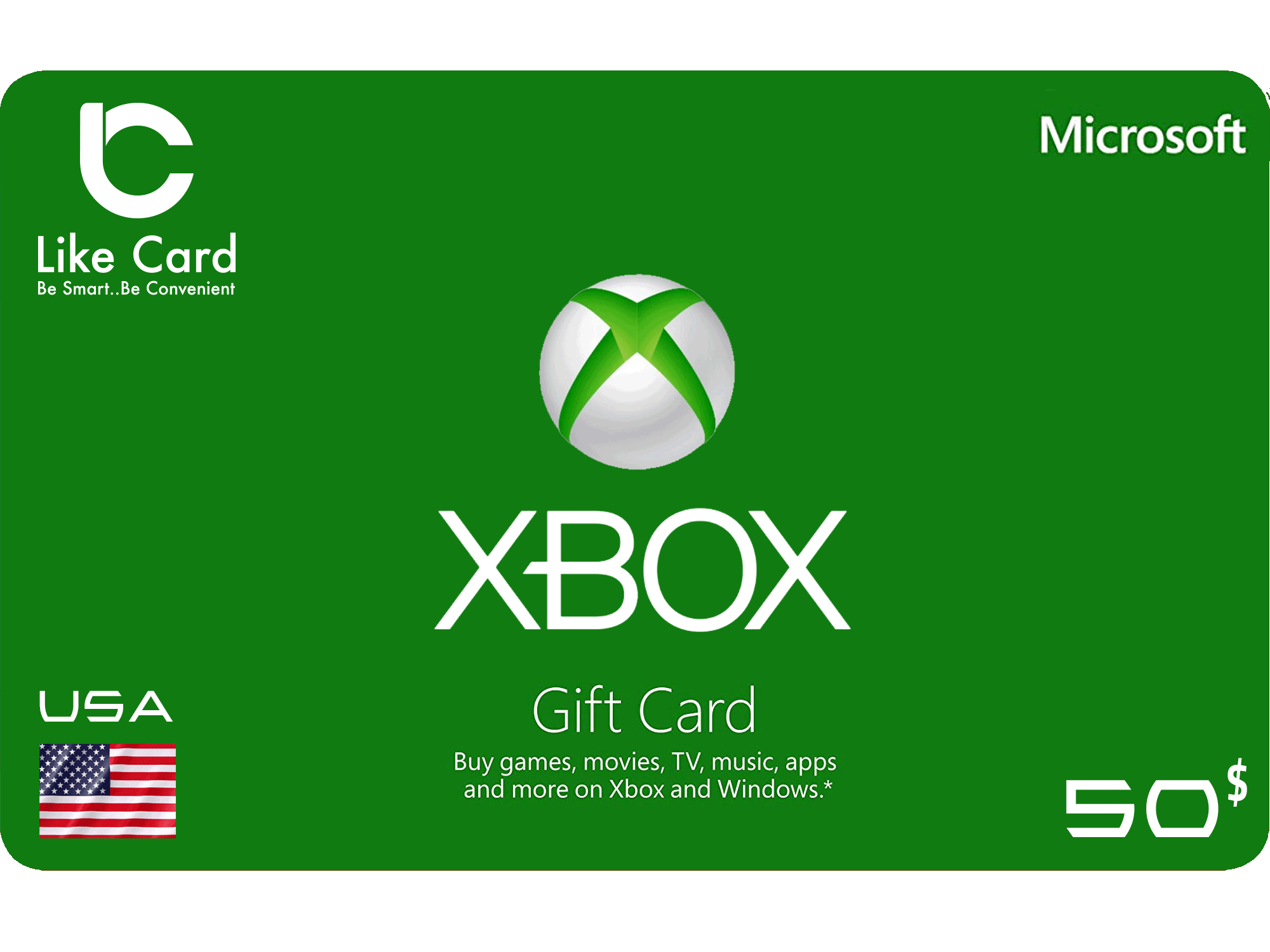 Xbox Card 50$ USA