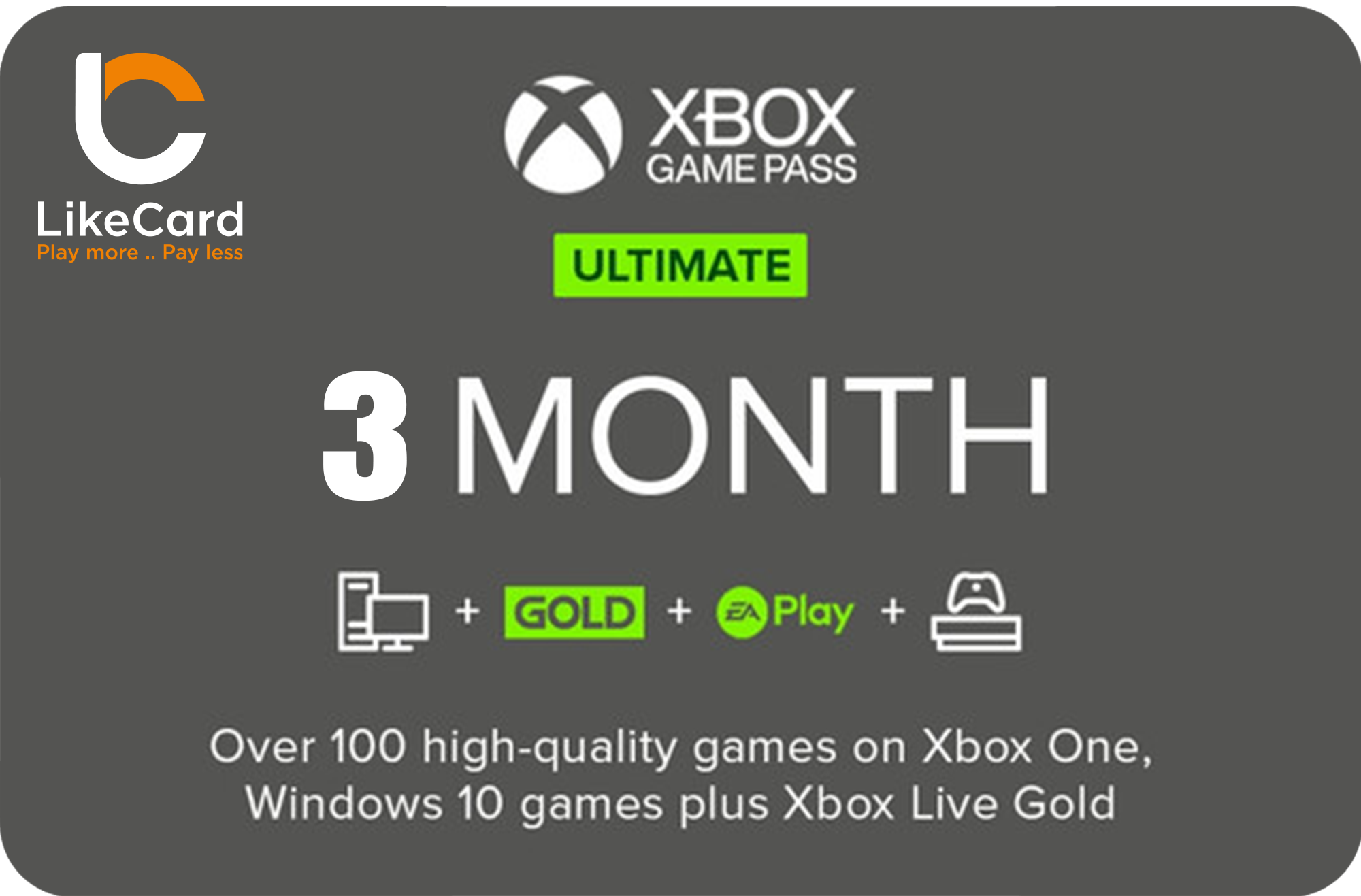 XBOX Game Pass Ultimate 3 Month Global
