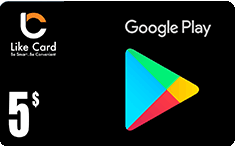 Google Play 5$ - USA account