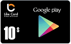 Google Play 10$ - USA account