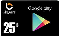 Google Play 25$ - USA account