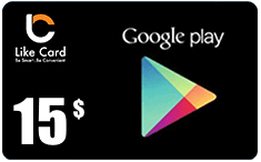 Google Play 15$ - USA account