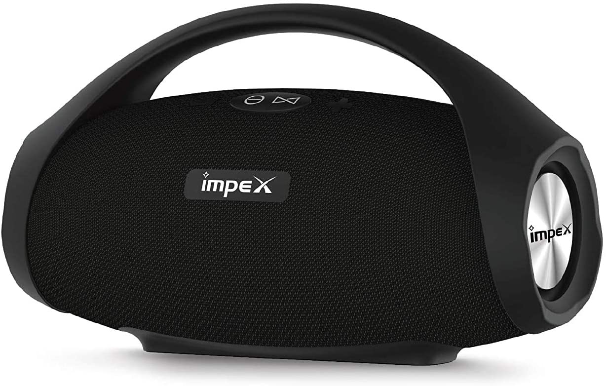 Impex BTS 2014A Channel 2.0 Multimedia Speaker with IPX6 Water Resistant USB/SD/TF/FM Radio/AUX/Remote/Bluetooth