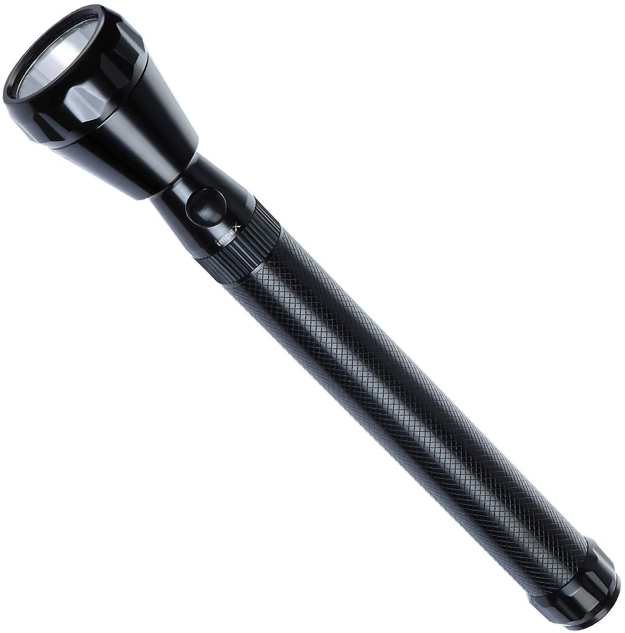Impex LUMIN X3 Rechargeable LED Handheld Flashlight (Distance Covered Upto 1600 Meters)