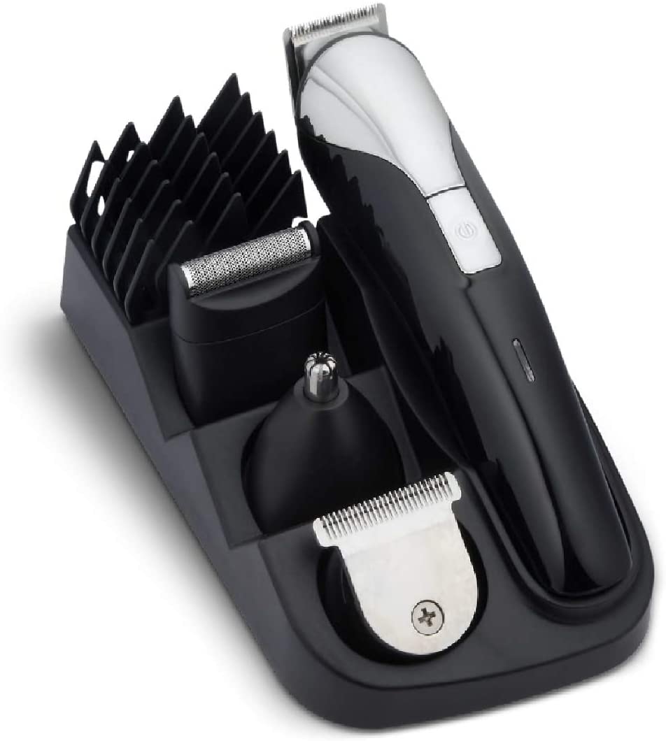 Impex GK 401 8-in-1 Professional Multi grooming and Trimmer Kit nose trimmer Cordless with USB Charging 60 Mins Run Time