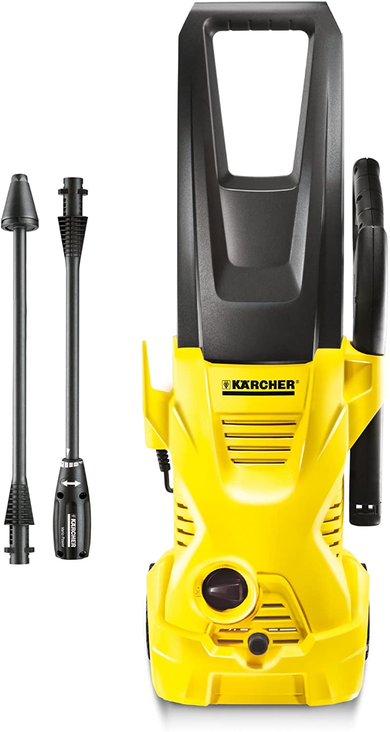 High Pressure Washer With Accessories Yellow/Black