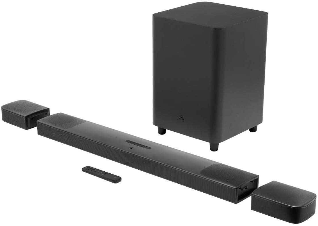Bar 9.1 True Wireless Surround With Dolby Atmos Speakers Black