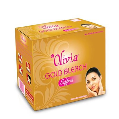 Olivia gold bleach saffron