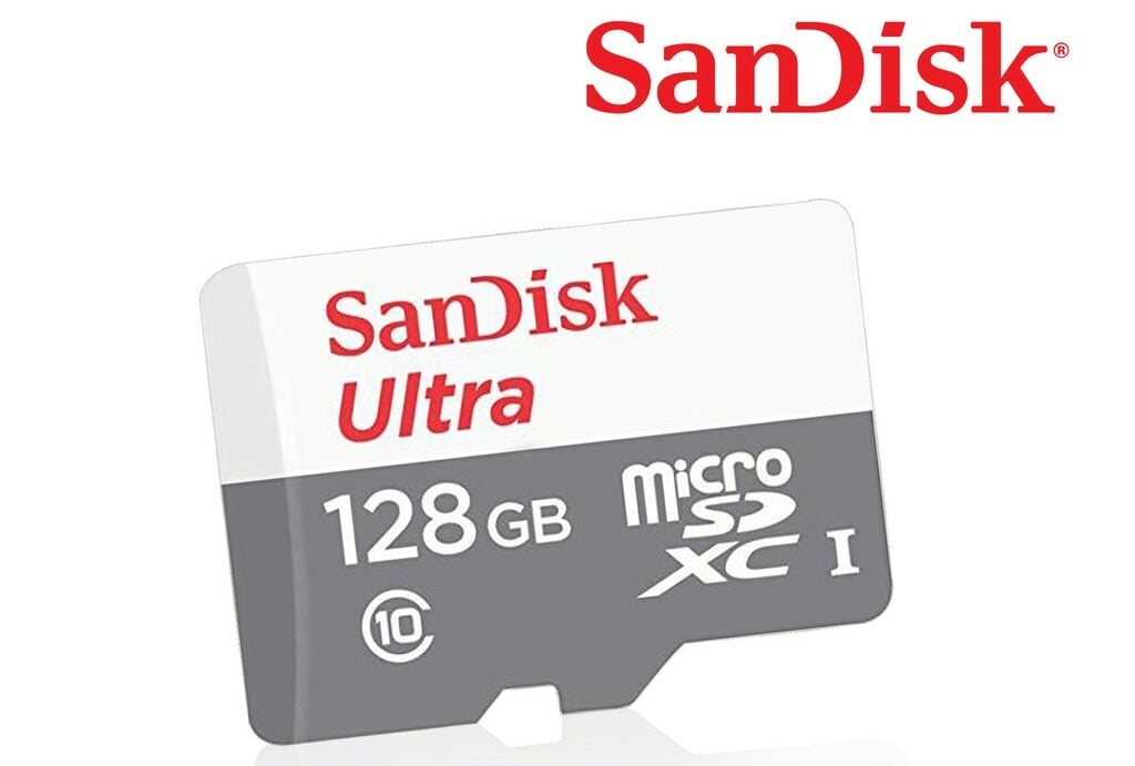 Sandisk Ultra MicroSD 128GB SDXC UHS-I Card