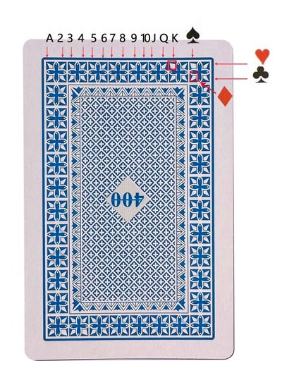 Marked Deck Magic Playing Cards Props For Stage Show