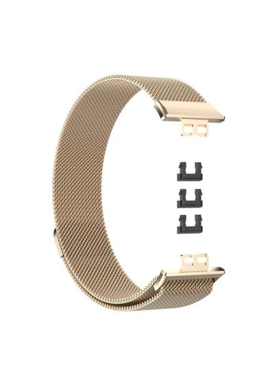 Milanese Replacement Band For Huawei Watch Fit Gold