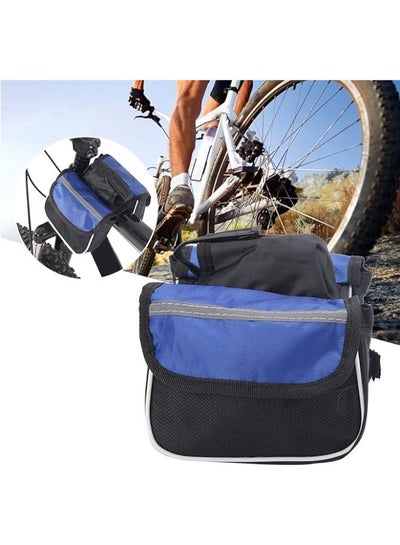 Bicycle Outdoor Multifunction Front Beam Bag Bike Sundries Storage Bag