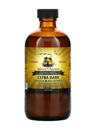 Pure Dark Jamaican Black Castor Oil  8 fl oz