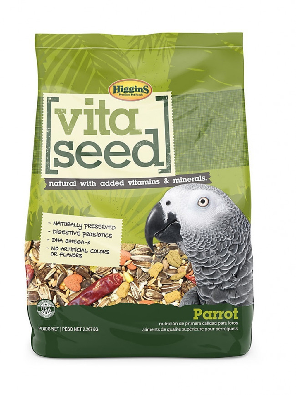 Higgins Vita Seed Parrot 3Lbs 1.36 Kg