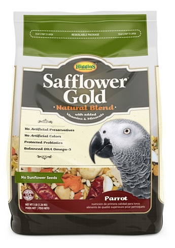 Higgins Safflower Gold Parrot 6/3Lb