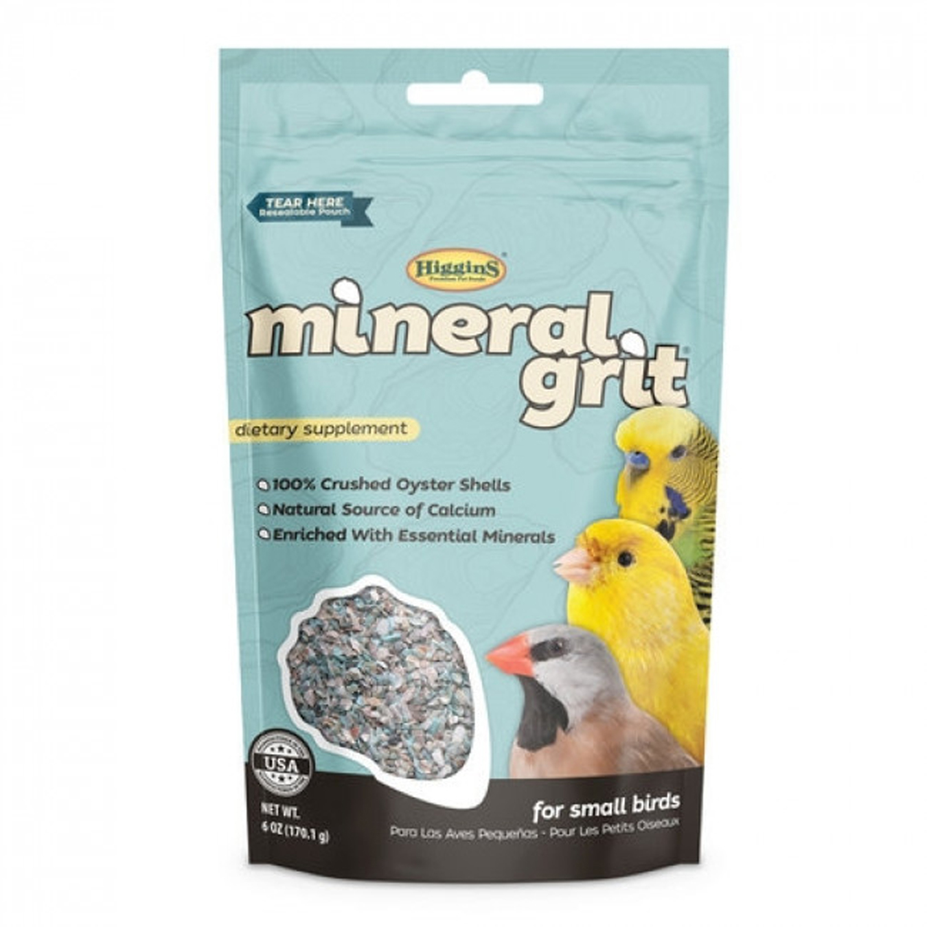 Higgins Sunburst Treats Mineral Grit 6 Oz