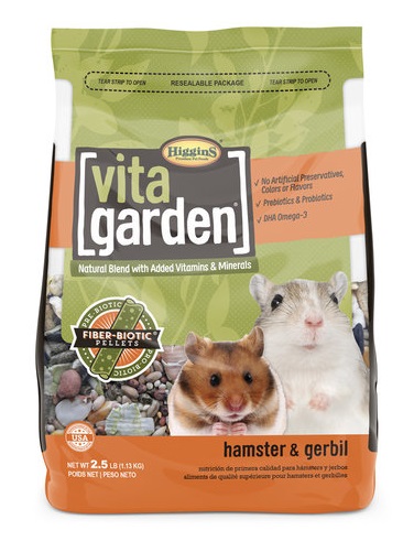 Higgins Vita Garden Hamster & Gerbil 2.5 Lbs