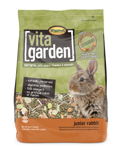 Higgins Vita Garden Jr Rabbit 4 Lbs