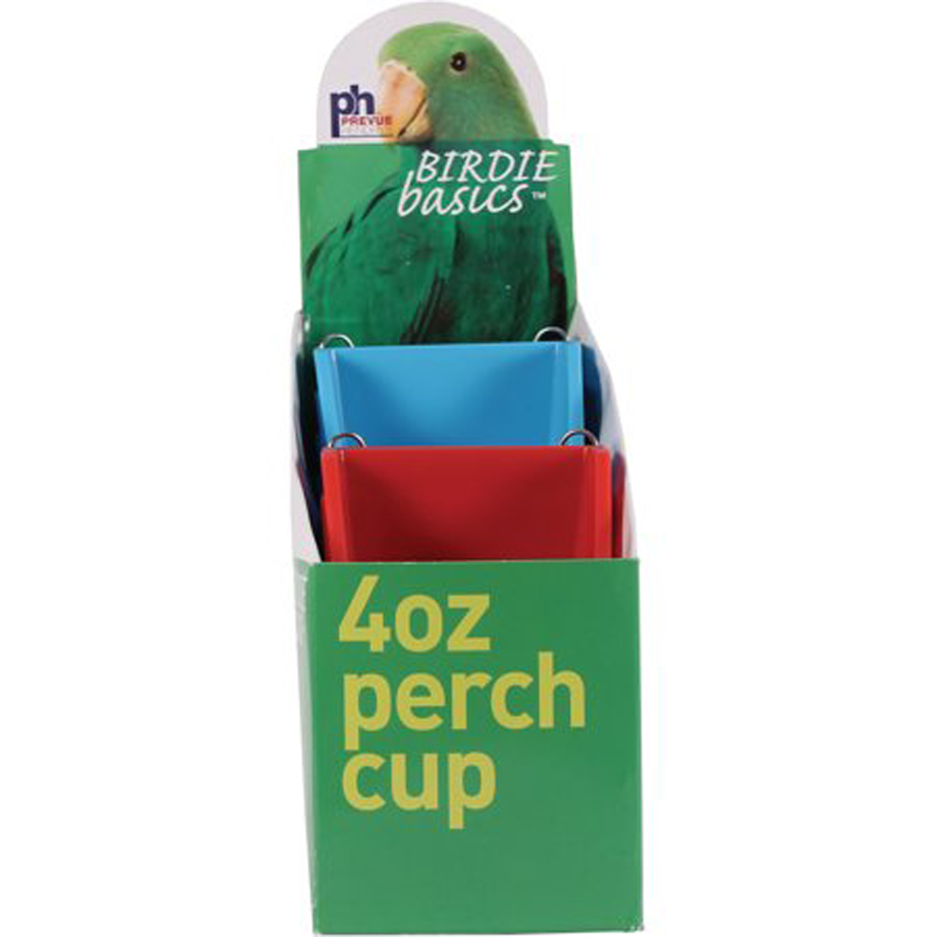 Prevue Birdie Basics 4oz. Perch Cups 12 count carton