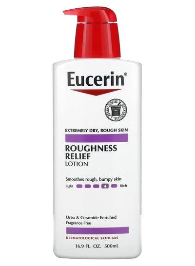 Eucerin Roughness Relief Lotion Fragrance Free 16.9 fl oz 500 ml