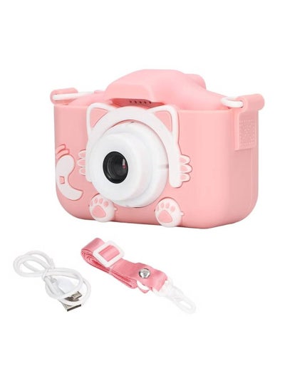 Kids Camera, Face Recognition Portable LED Flash Digital Camera for Kids Birthday Gifts