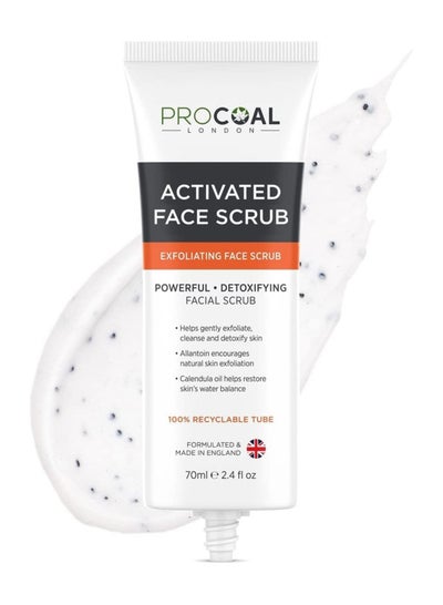 Charcoal Face Scrub  Instantly Reveals Skin's  70ml