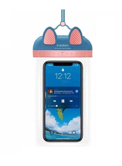 ET-S5 Waterproof Pouch For Mobile Phone Blue