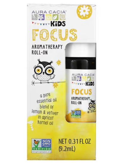 Kids Aromatherapy RollOn Focus 0.31 fl oz 9.2 ml