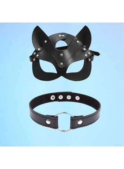 Cat Masquerade Leather for Costume Party