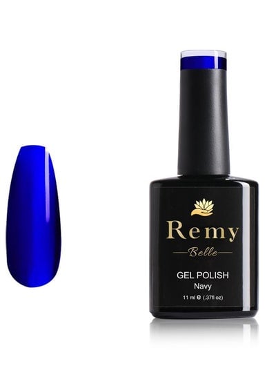 Gel Nail Polish 11ml Long Lasting Chip Resistant Requires Drying Under UV LED Lamp (Navy)