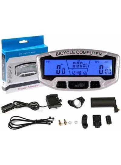 Bike Speedometer Portable LCD Bike Computer Large Screen