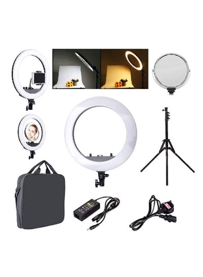 Ring Light 18 inch with Tripod Stand for Phone Camera iPad Selfie Live Stream YouTube TikTok Video Shooting Best Lighting Atmosphere