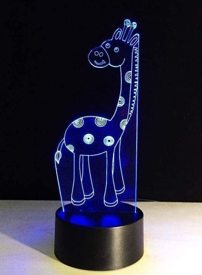 3D Night Light Table Lamp Mood Lamp 7 Color Light Hot Air Balloon Night Light for Birthday Holiday Decor Gift giraffe