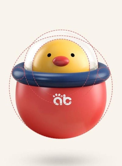 Tumbler Toy Chicken Toys Cute Musical Toy Built in Bell Self Balancing Toy for Baby Gifts for Infant Boys and Girls